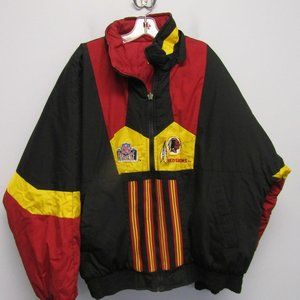Vintage Pro Player NFL Washington Redskins Reversible Coat- Size Men's Large